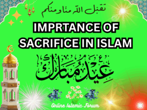 Importance of Sacrifice in Islam