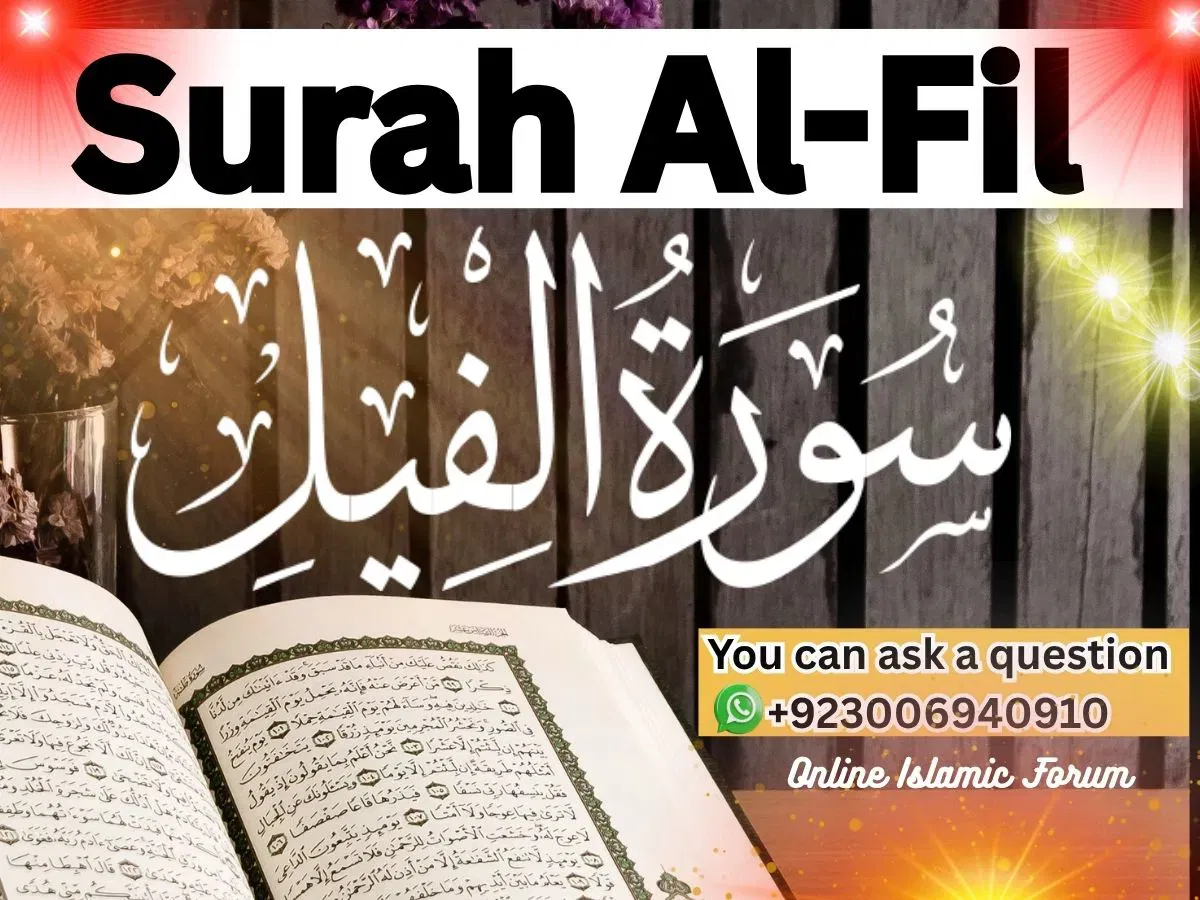 Real full Surah Al-Fil Translation in English