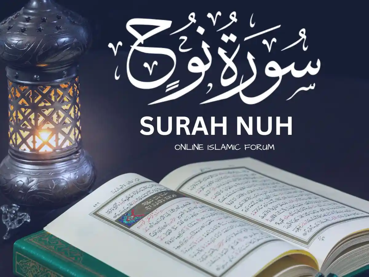 Read Surah Nuh English Translation