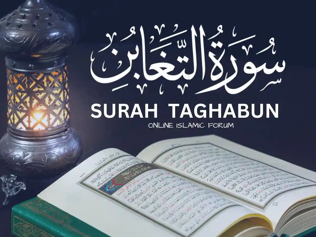 Read English Translation Surah Taghabun