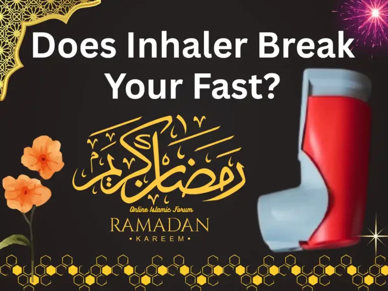 Does Inhaler Break Your Fast?